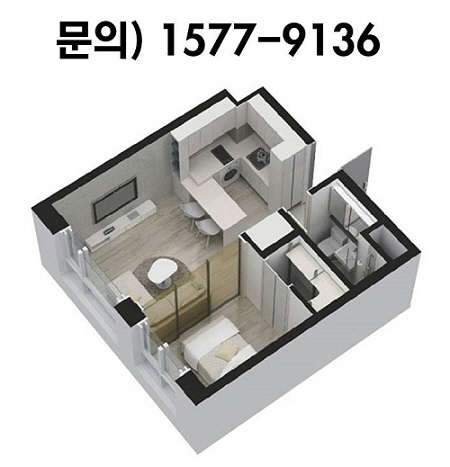 전용 27.64㎡ A타입 아이소 (사진제공: 태남건설)